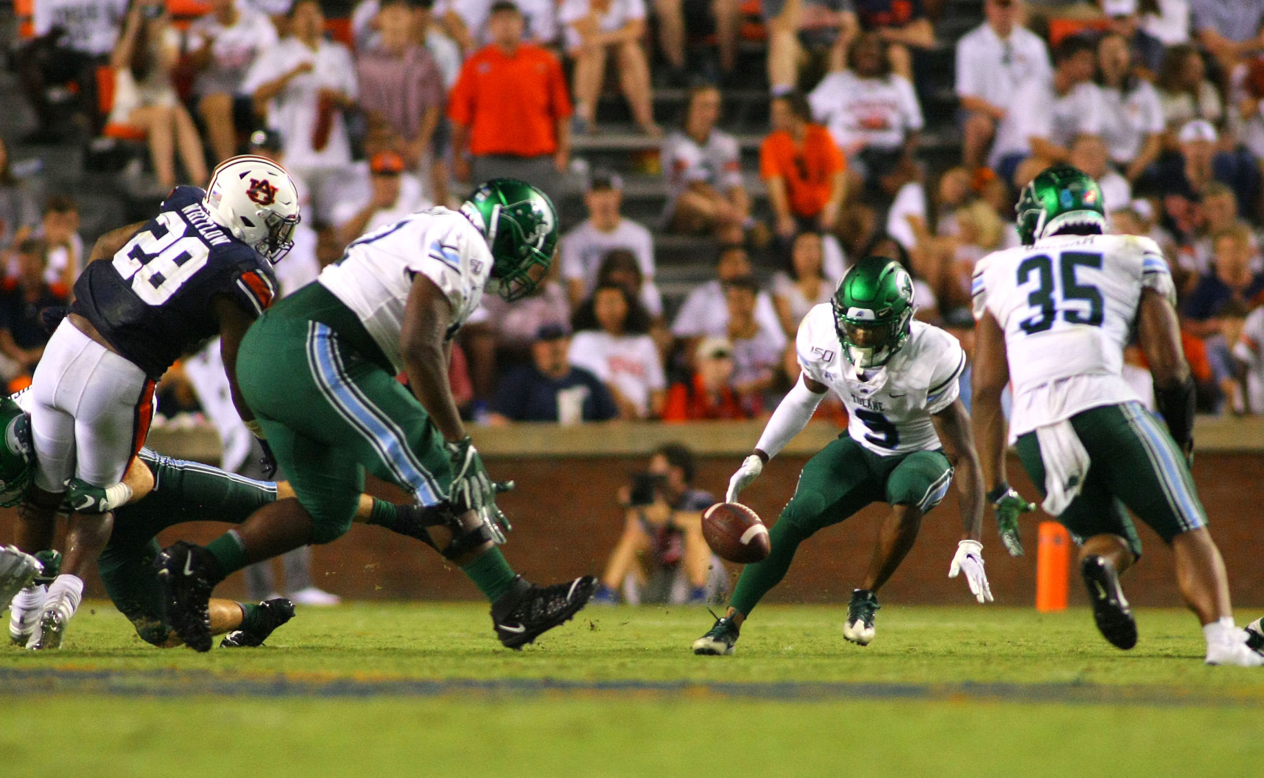 Auburn vs. Tulane football
